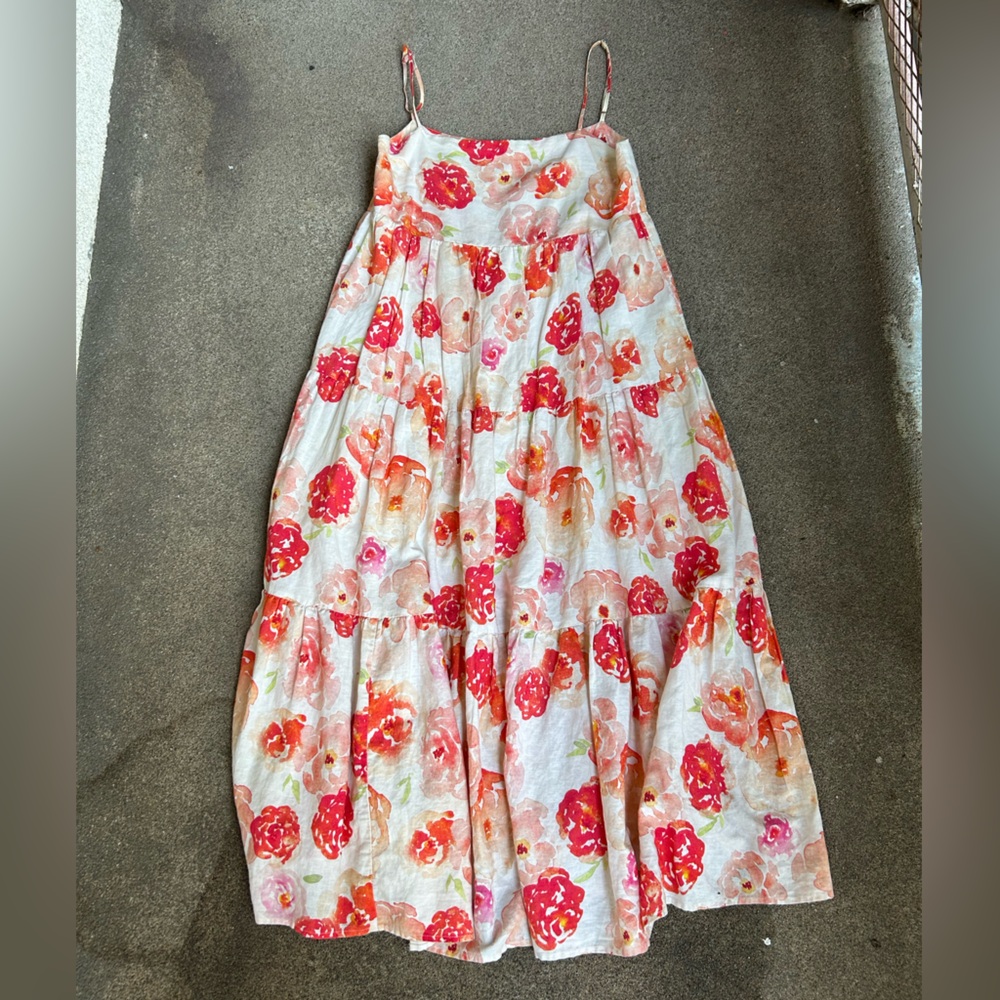 Anthropologie Isabella Cover-Up Maxi Dress Size S - Picture 2 of 5